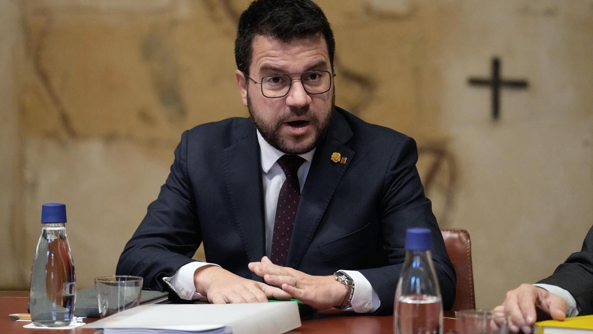 Los catalanes aprueban por primera vez al Govern de Pere Aragonès