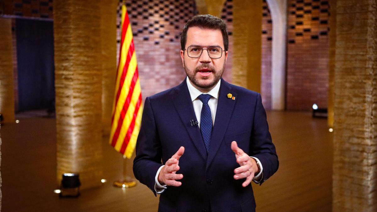 Aragonès exige a Sánchez pactar este 2024 una “financiación singular” para Cataluña