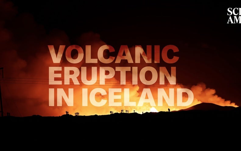 Increíbles imágenes de la erupción volcánica en Islandia