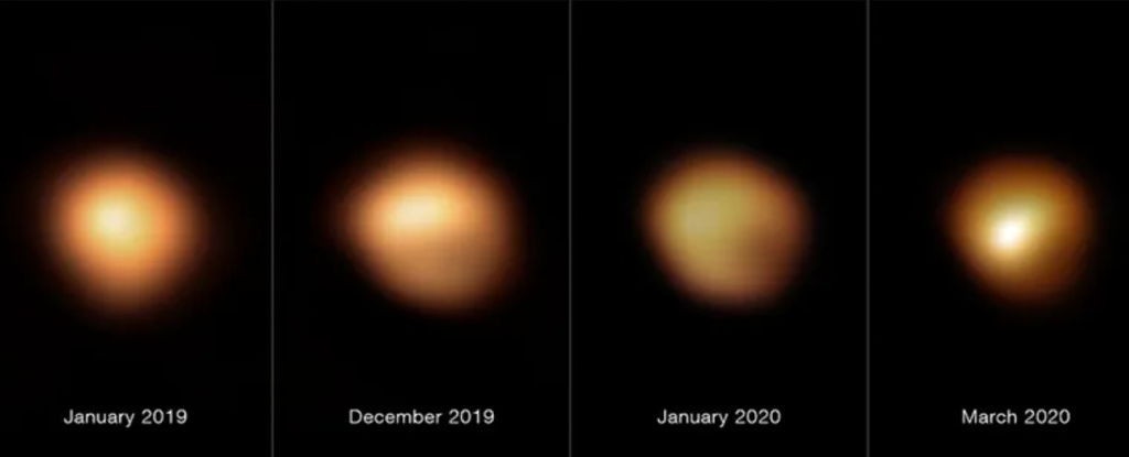 15 años de datos arrojan nueva luz sobre la ‘gran atenuación’ de Betelgeuse: ScienceAlert