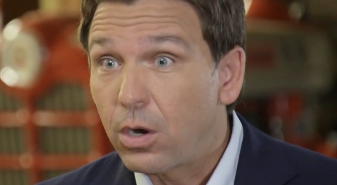 Ron DeSantis es descubierto como un fraude masivo a Dios