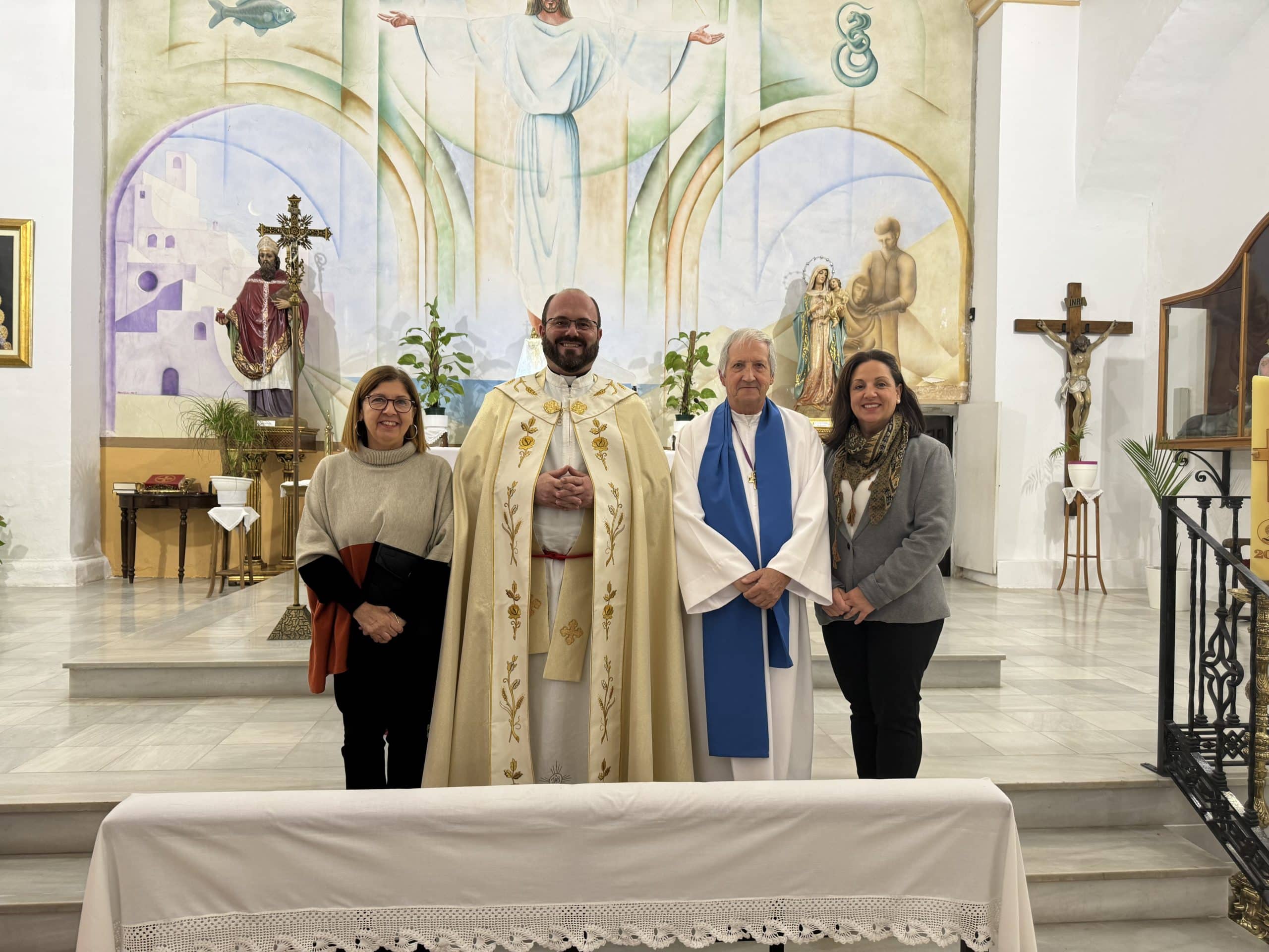 Iglesias anglicana y católica de Mojácar celebran la Fiesta de las Nueve Lecciones