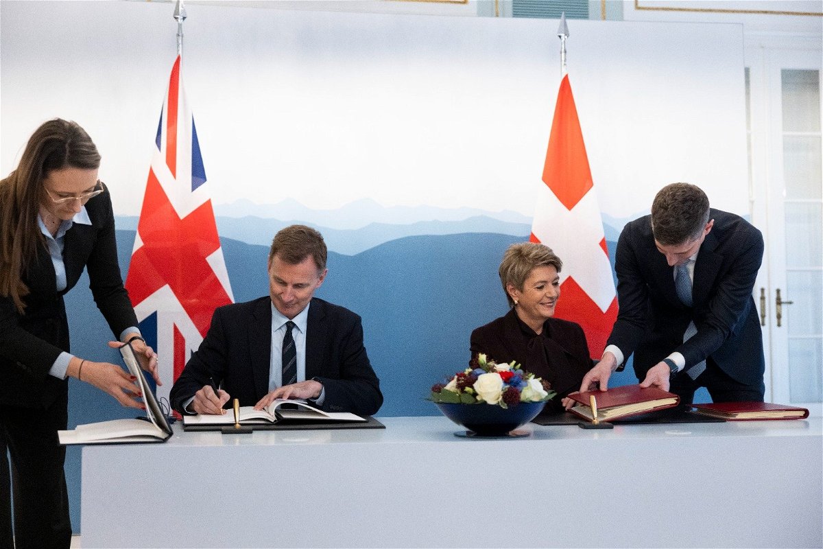 Reino Unido y Suiza forjan una alianza financiera sin precedentes « Euro Weekly News
