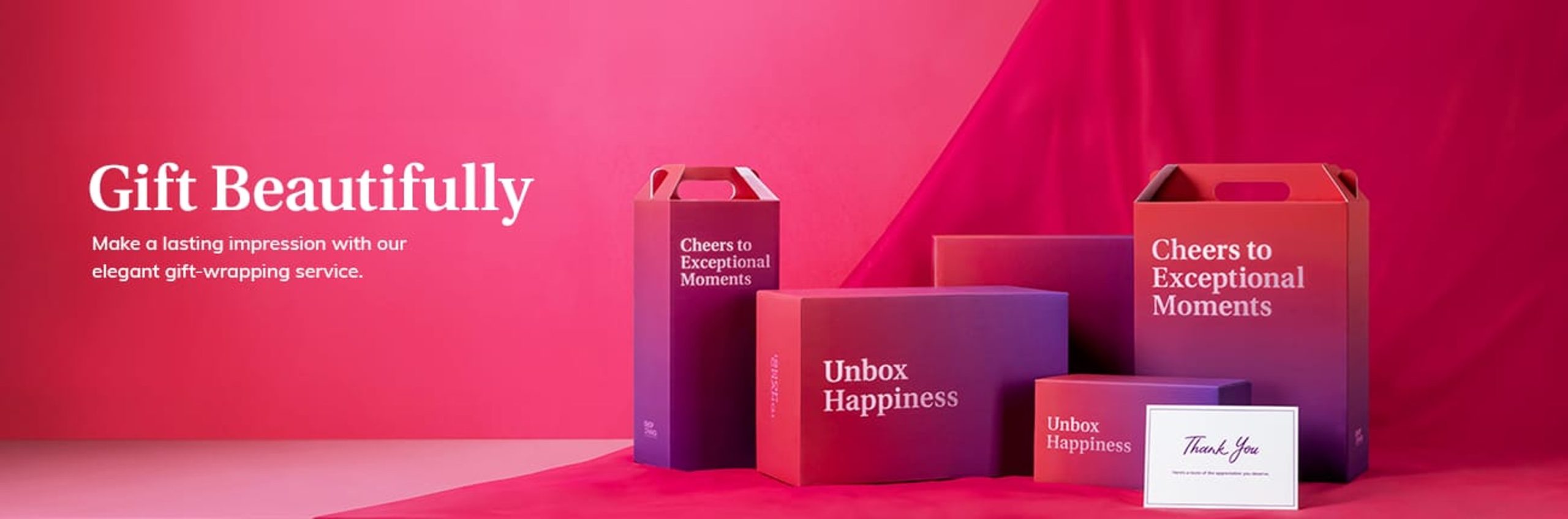 Regale de manera hermosa y sin esfuerzo con los servicios de envoltura de regalos recientemente lanzados por iShopChangi en Singapur
