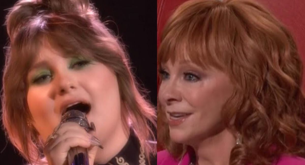 Reba McEntire rompe a llorar mientras la cantante de 16 años interpreta una de sus canciones en ‘The Voice’
