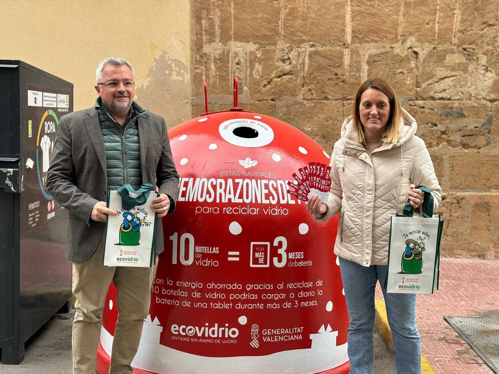 Ecovidrio lanza la campaña navideña de reciclaje de vidrio