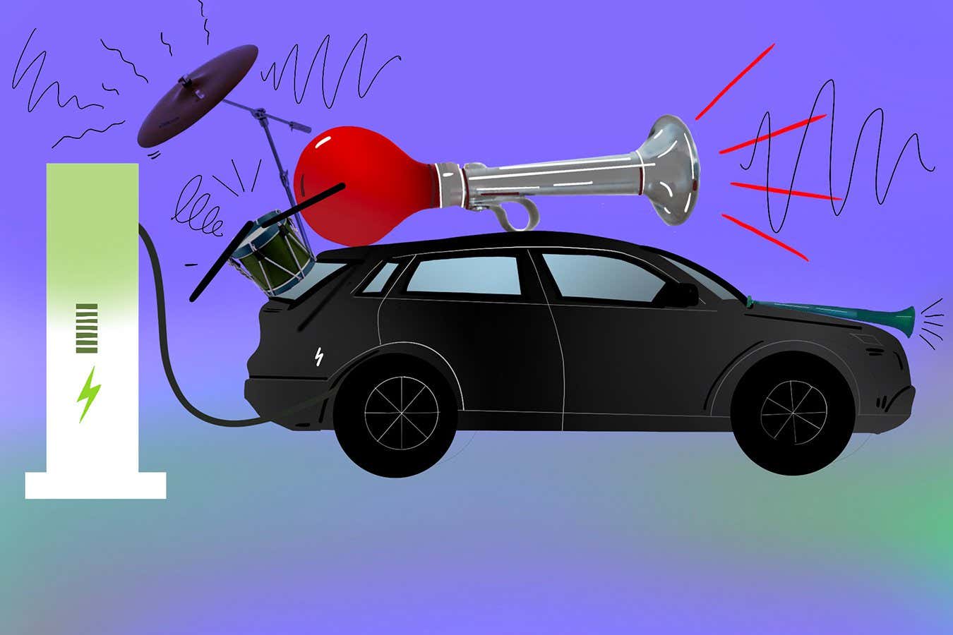 Los ruidos del motor hacen que los coches eléctricos sean más divertidos