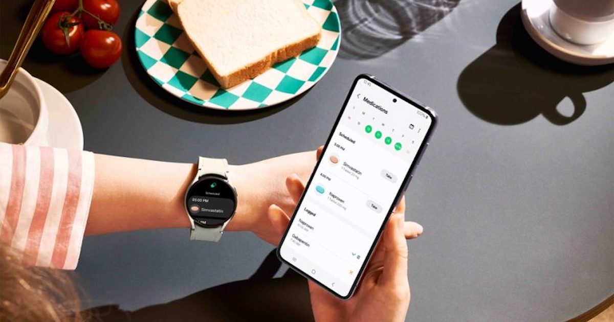 La aplicación Samsung Health implementa seguimiento de medicamentos y más resúmenes