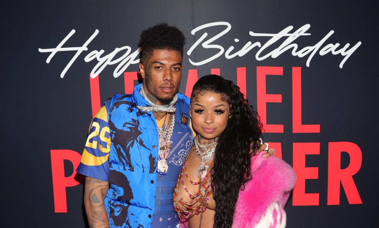 Vea a Blueface reaccionar ante Chrisean Rock y Jaidyn Alexis saliendo