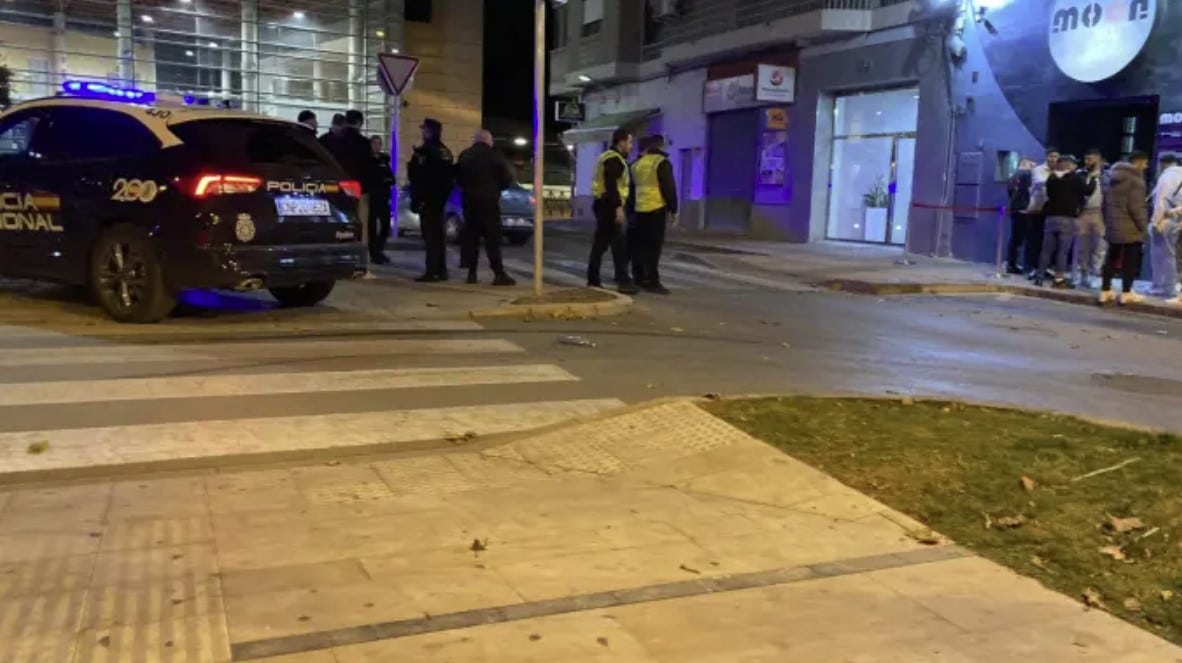 Tres detenidos por tiroteo en la discoteca Orihuela