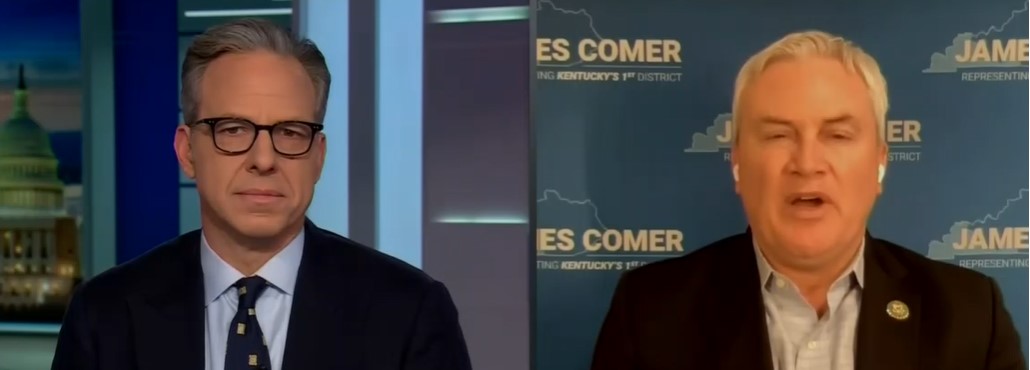 Jake Tapper muestra exactamente cómo manejar las mentiras de juicio político de James Comer y Biden