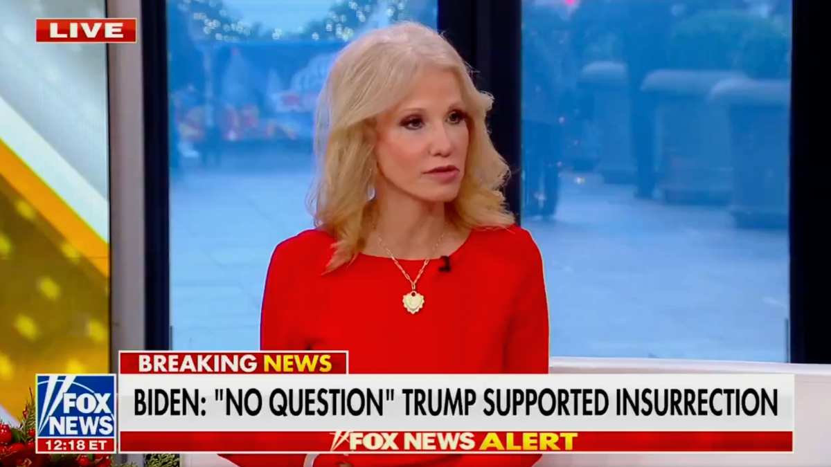 Kellyanne Conway dice que para los demócratas siempre es el 6 de enero: se suben a un vehículo eléctrico y ‘van a abortar’
