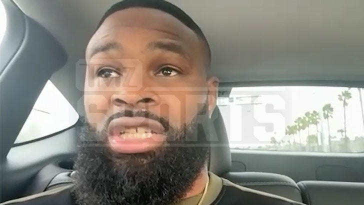 ¡Tyron Woodley reta a Jake Paul a un combate de MMA!