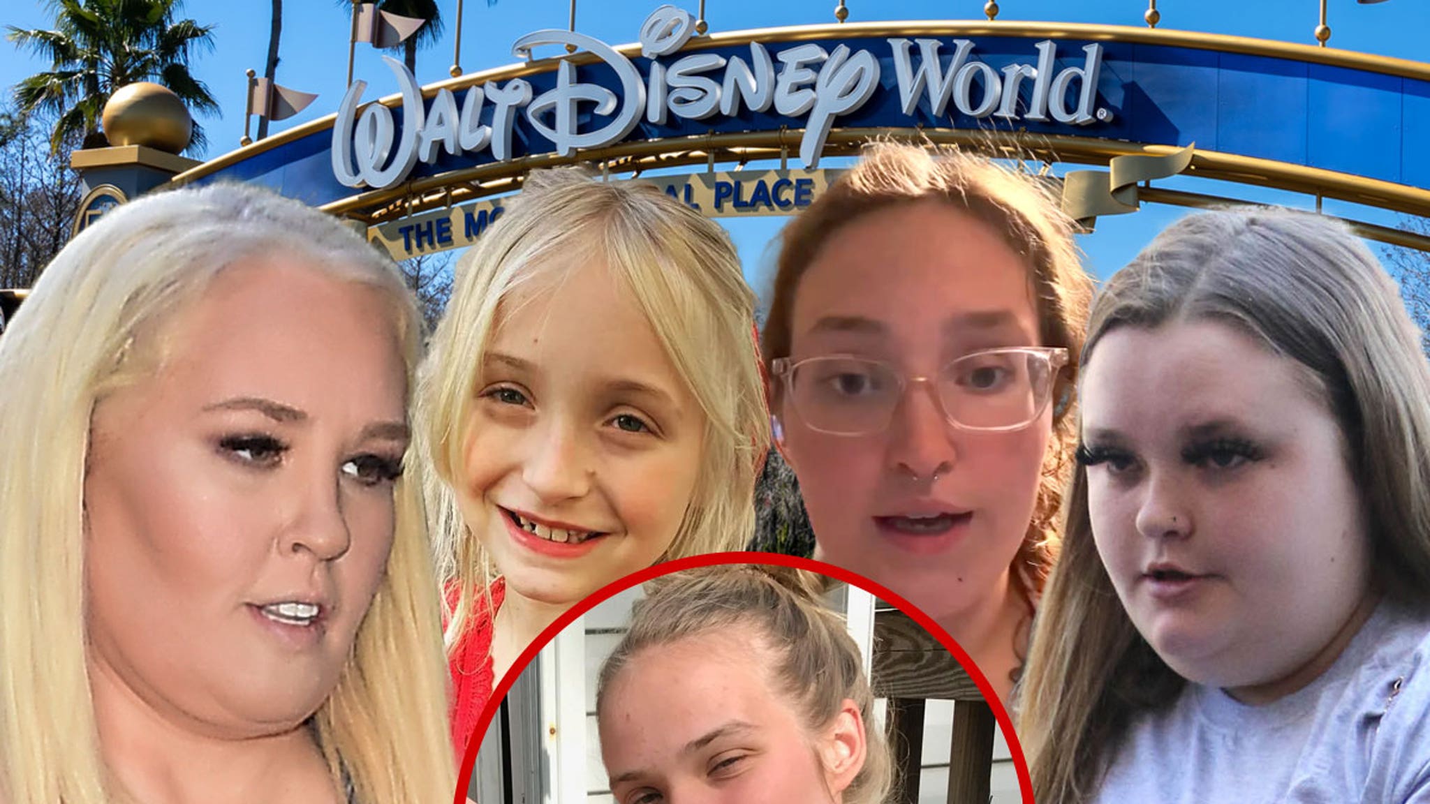Mama June trae las cenizas de Chickadee a un viaje familiar a Disney World para Navidad