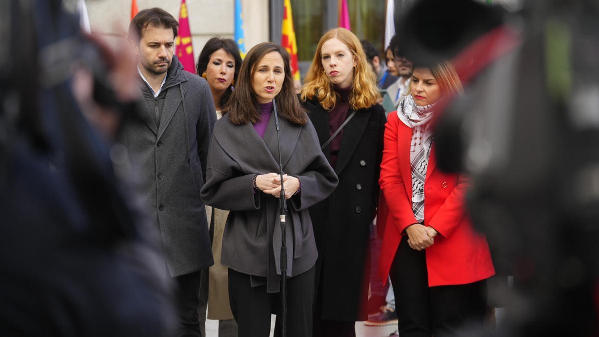 PODEMOS GRUPO MIXTO |  Belarra defiende que la ruptura con Sumar era imprescindible para seguir siendo útil
