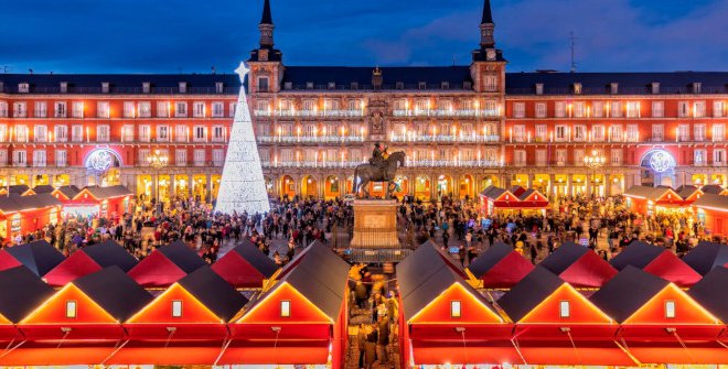 Mercado de Navidad de Plaza Mayor para toda la familia ⋆ Madrid Metropolitan