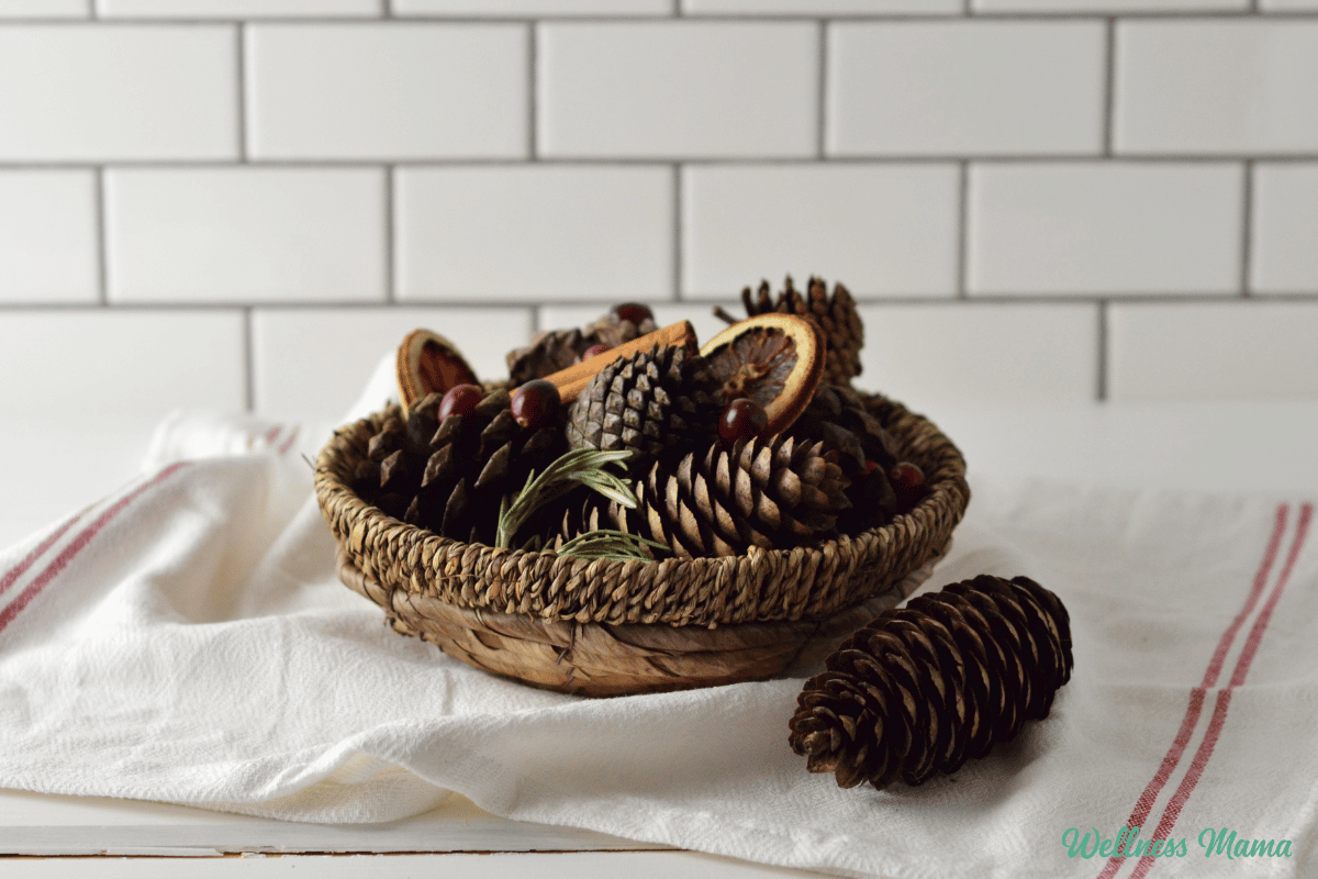 Tentadoras piñas de pino y canela caseras
