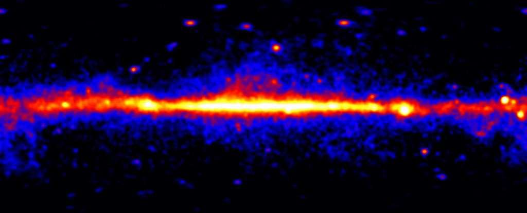 Increíble timelapse revela el cielo brillando con rayos gamma: ScienceAlert