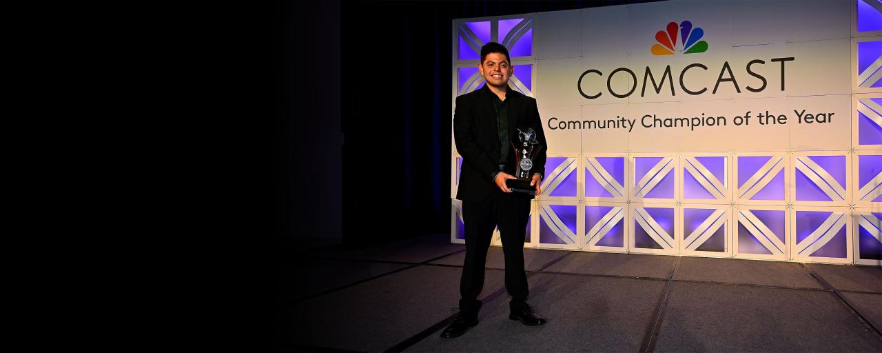 Ryan Vargas nombrado Campeón de la Comunidad del Año de Comcast 2023