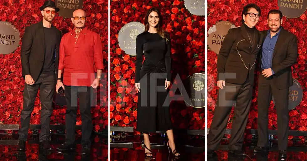 Salman Khan, Hrithik Roshan, Rakesh Roshan y otros llegan a la fiesta de cumpleaños de Anand Pandit.  Fotos: