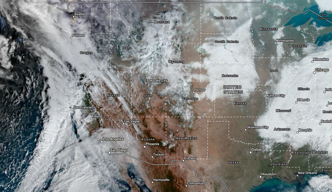 Pronóstico meteorológico del NWS en EE. UU.: sistema de tormentas del Pacífico golpeará la costa oeste y el noroeste de EE. UU.