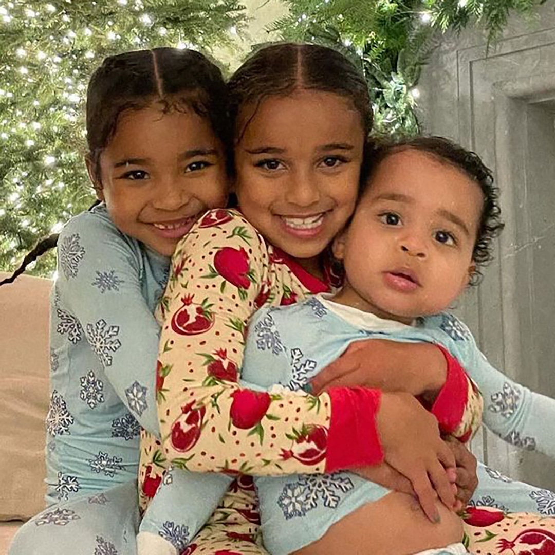 Los hijos de Khloe Kardashian y su sobrina Dream tienen una adorable fiesta de baile en pijamas