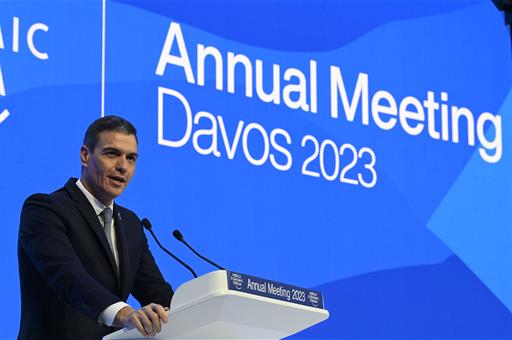 Sánchez le dice a la élite global que “esté a la altura del desafío” de la desigualdad y la injusticia ⋆ Madrid Metropolitan