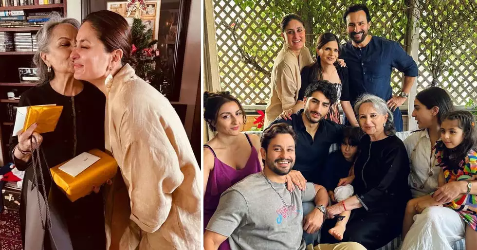 Dentro de las celebraciones del cumpleaños de Sharmila Tagore con Saif Ali Khan, Kareena Kapoor y más
