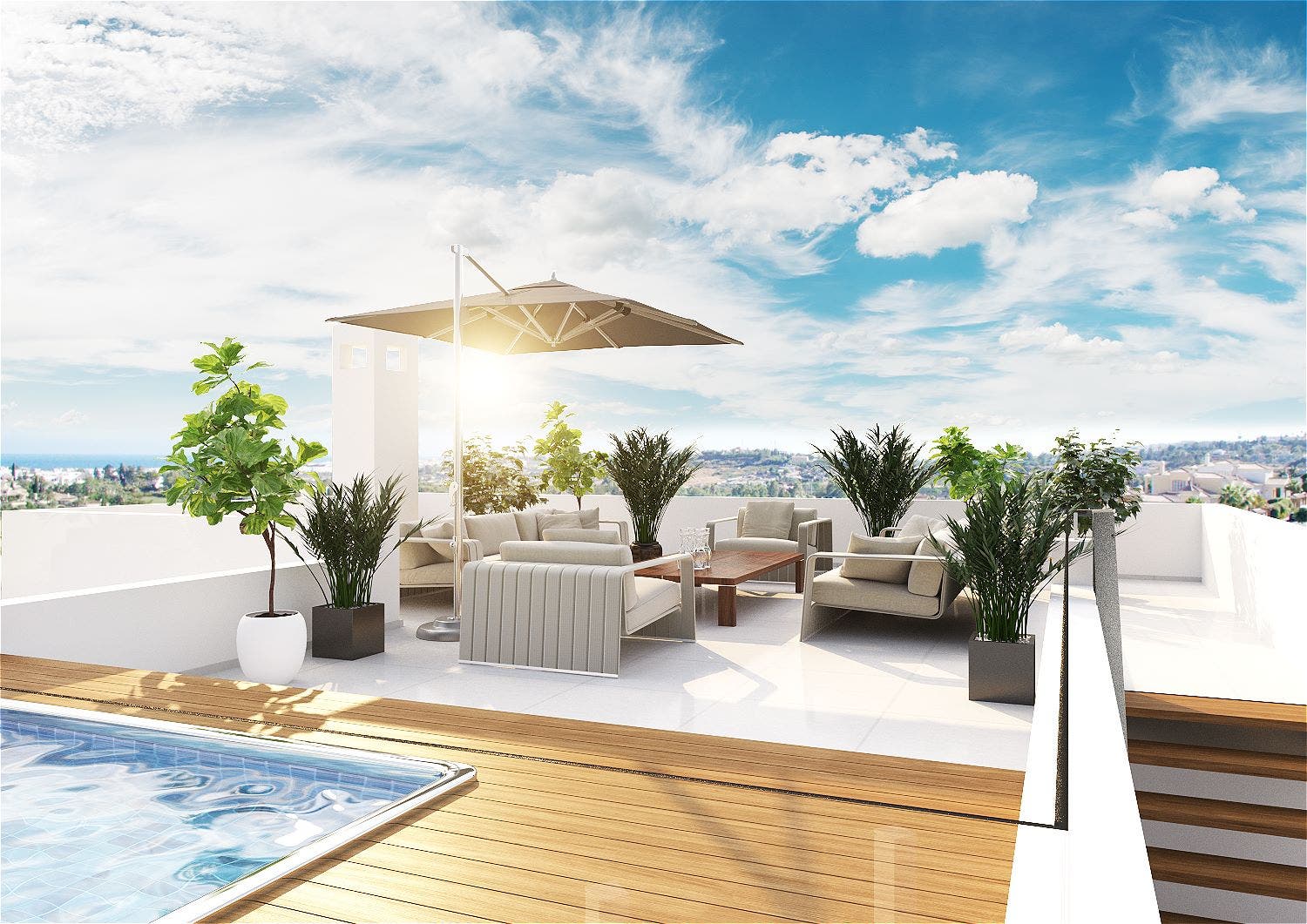 Los norteamericanos y los árabes están acaparando el mercado inmobiliario de lujo en Marbella, dicen los expertos