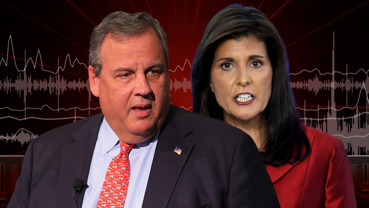 Chris Christie captado con un micrófono abrasador hablando mal de Nikki Haley