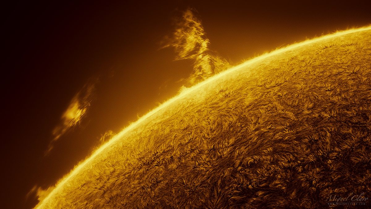 Observe cómo el sol arroja una erupción gigante de plasma en imágenes increíbles (vídeo)