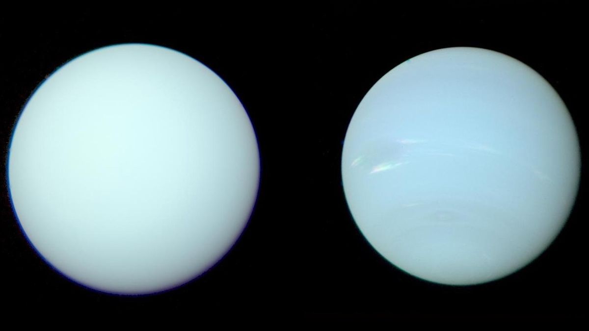 Urano y Neptuno son en realidad azules similares, revelan imágenes en colores ‘verdaderos’