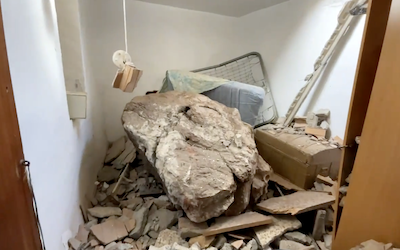 Gran desprendimiento de rocas en Lújar |  Noticias Gaceta Costa Tropical