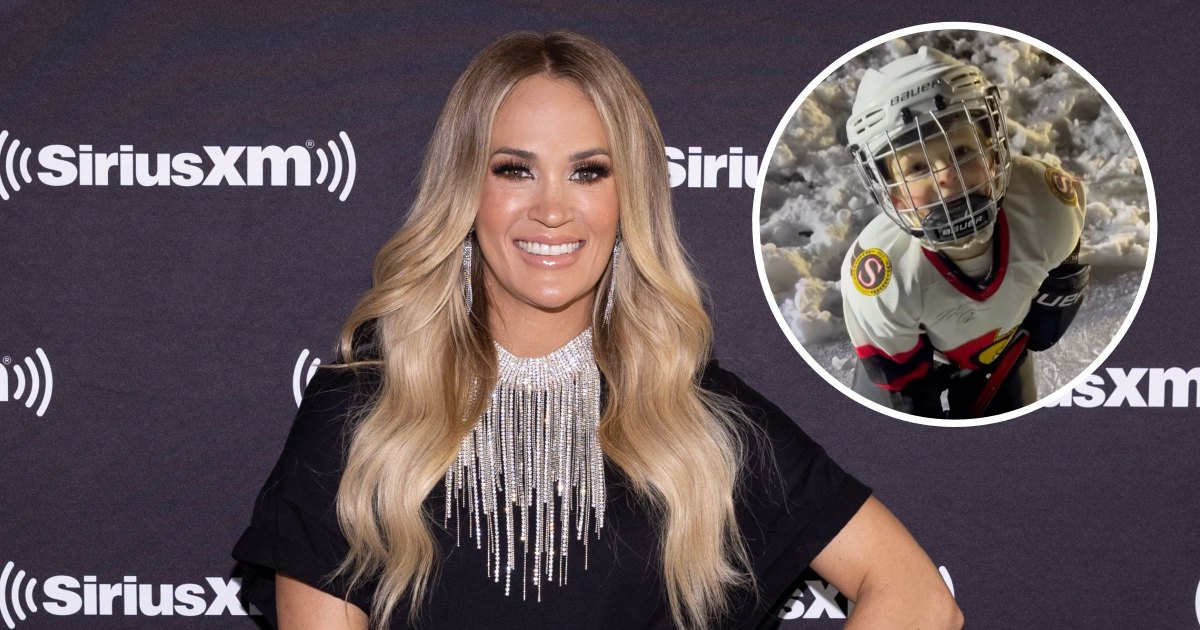 Carrie Underwood celebra el quinto cumpleaños de su hijo Jacob con hockey