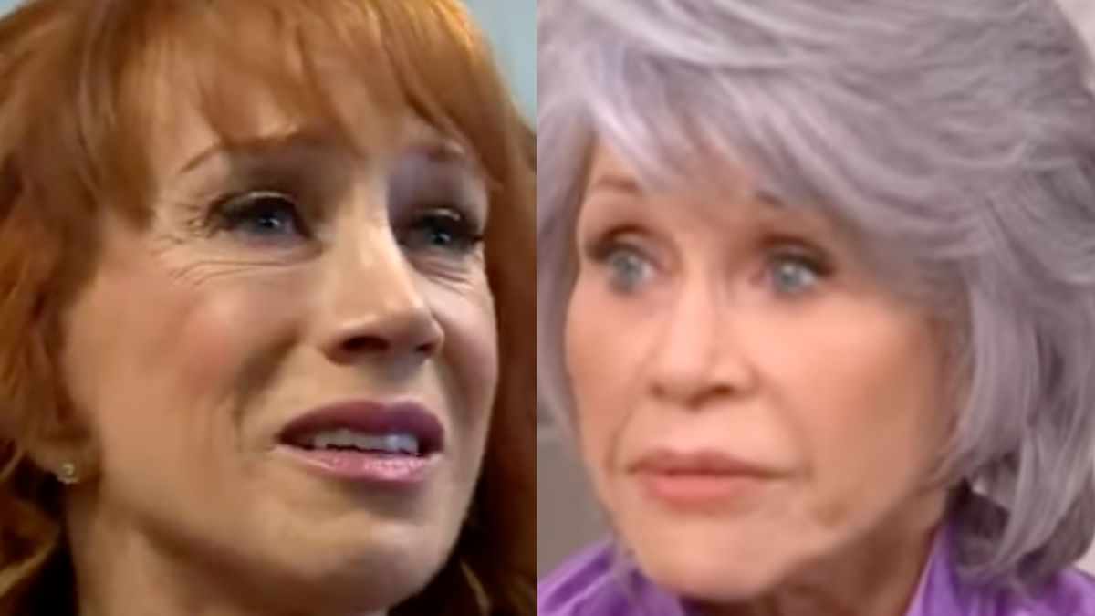Kathy Griffin acude a Jane Fonda en busca de consuelo después de solicitar el divorcio