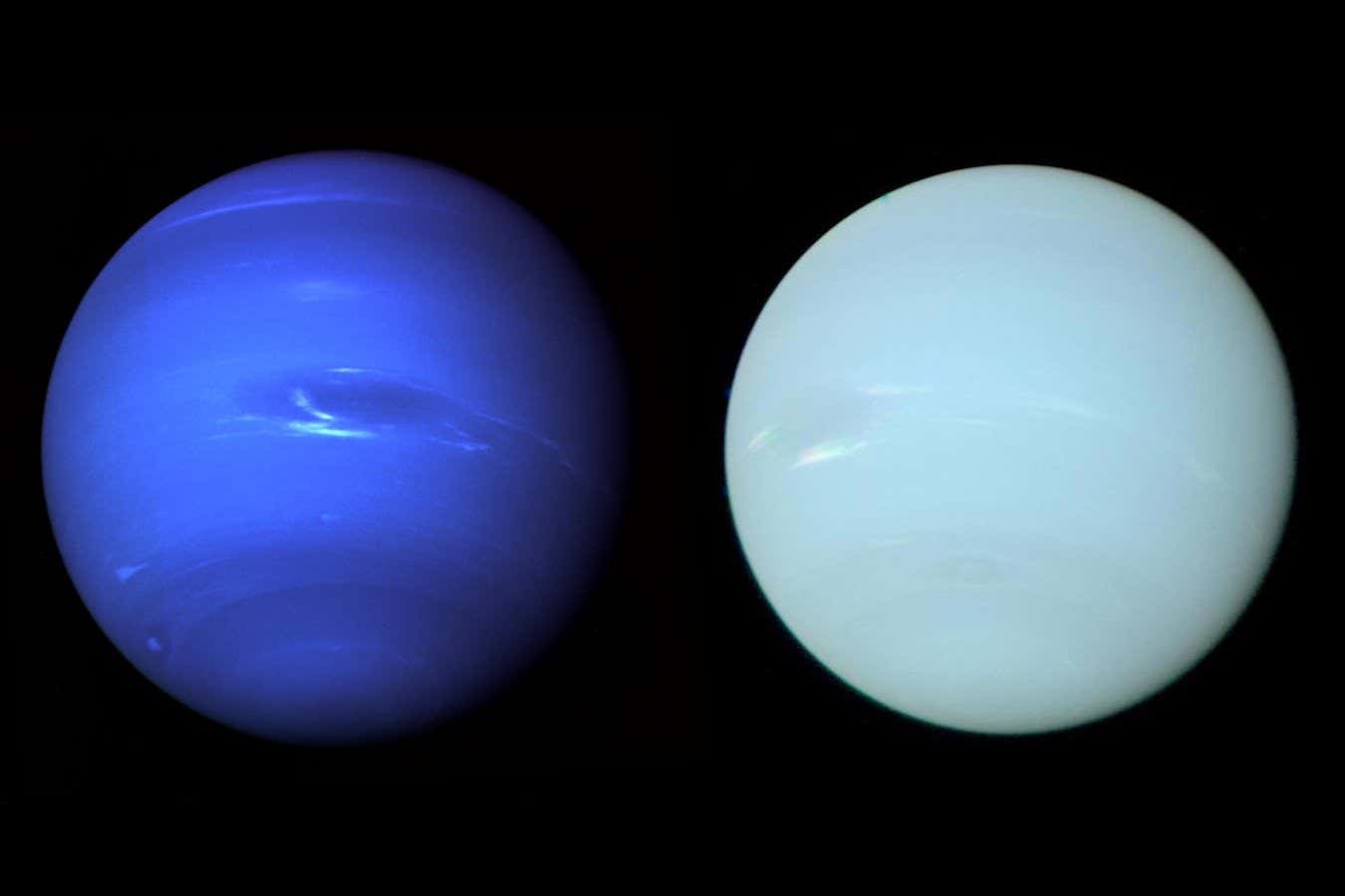 Neptuno no es tan azul como pensábamos