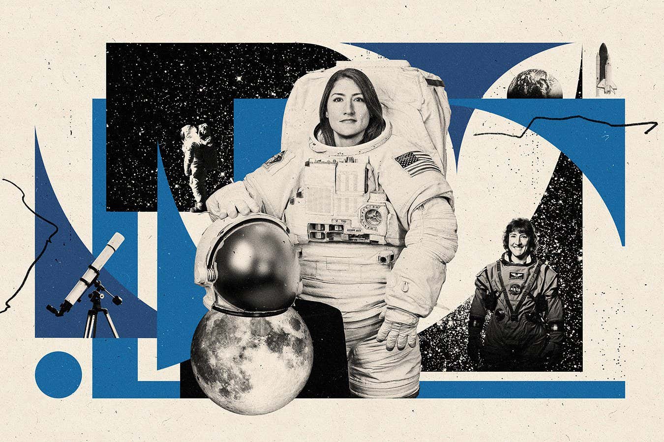 Entrevista a Christina Koch: ‘Vengo a trabajar para hacer cosas interesantes como ir a la luna’