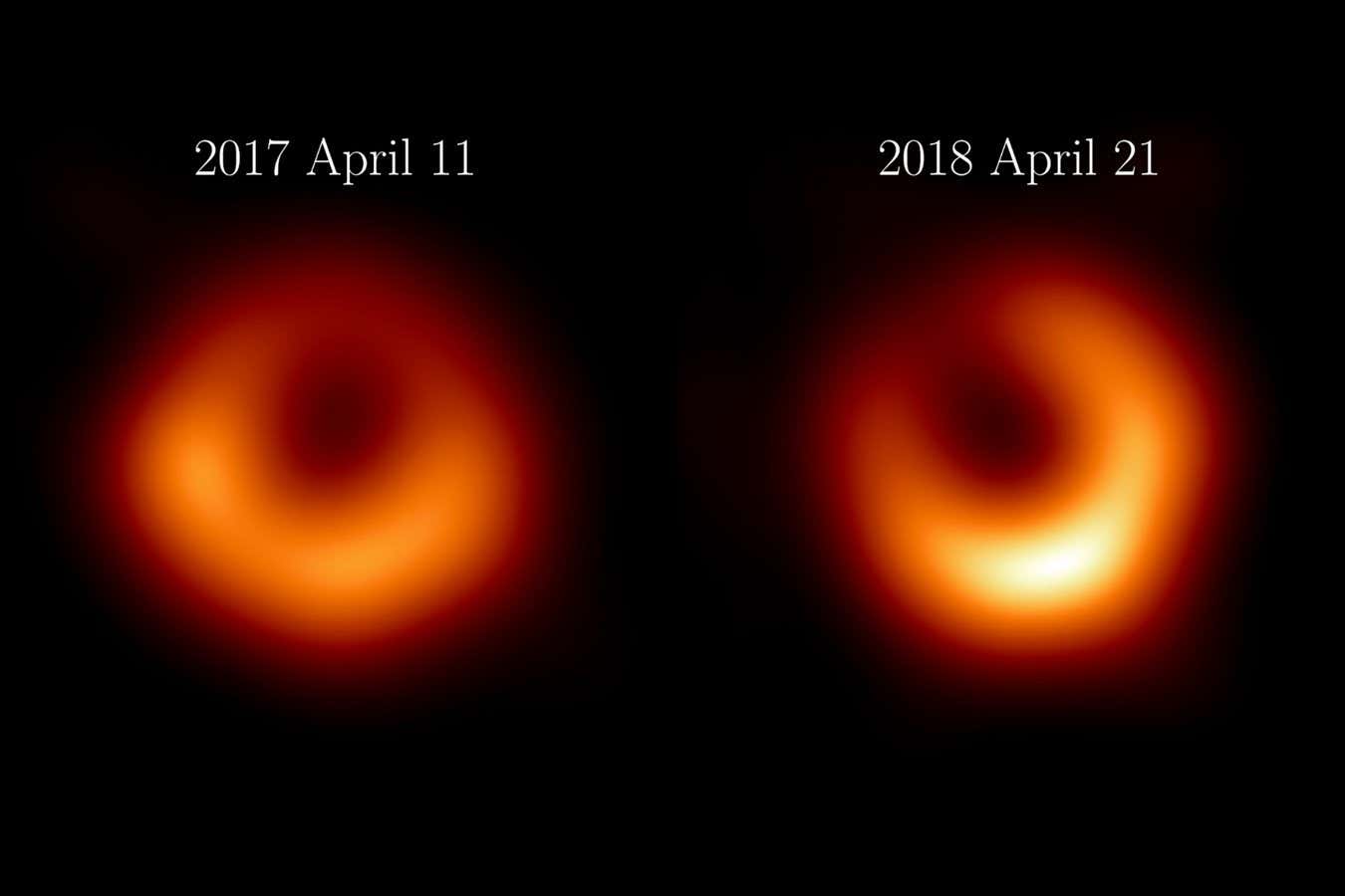 La nueva imagen de un donut ardiente es nuestra visión más detallada de un agujero negro