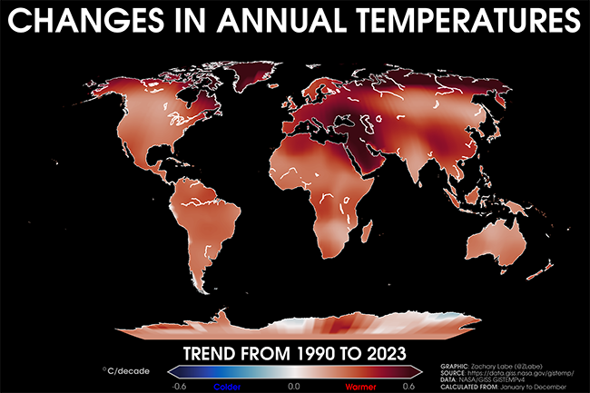 ¿Por qué el clima de la Tierra fue tan cálido y extraño en 2023?  – Parte 2