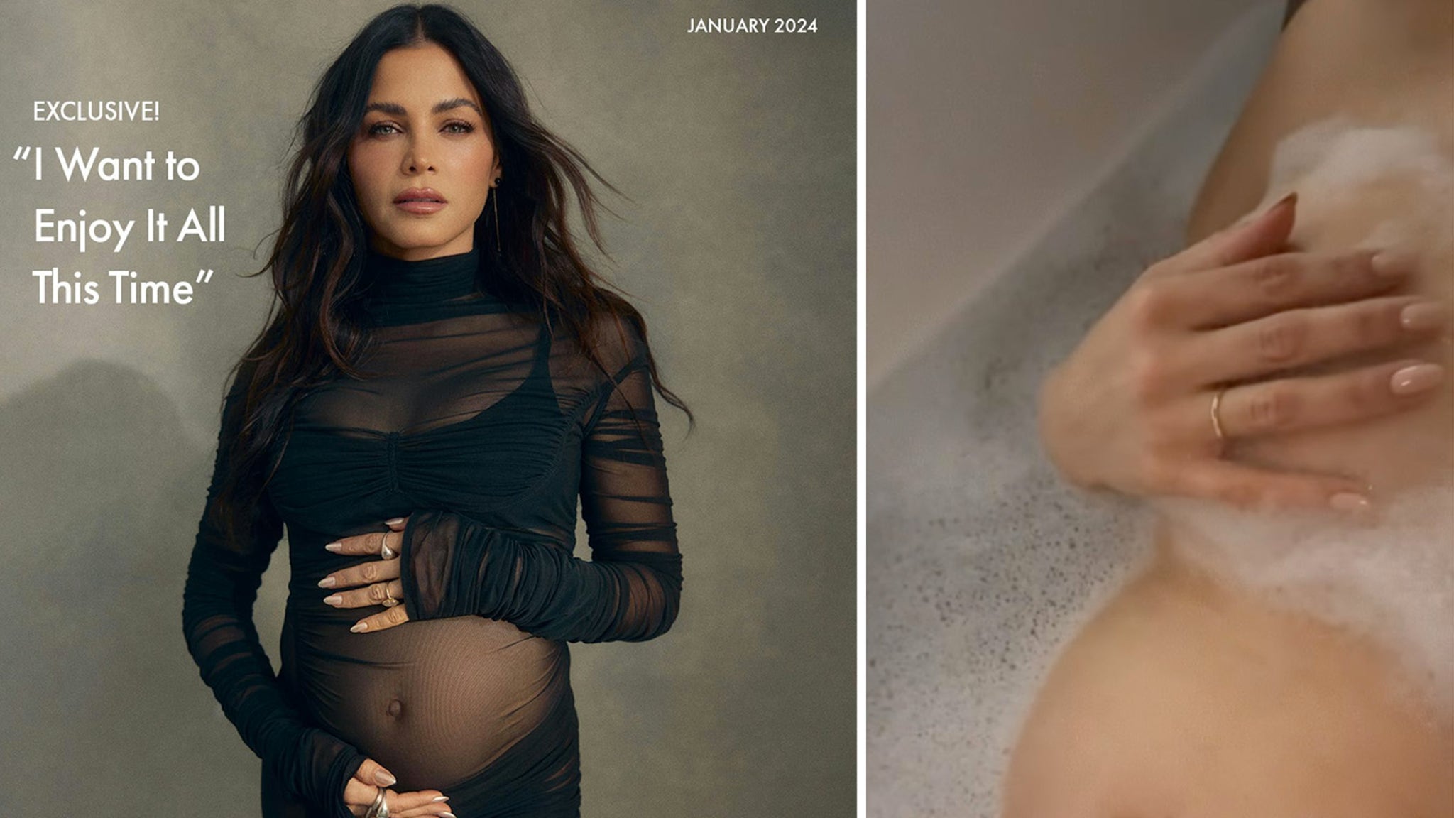Jenna Dewan embarazada de su tercer y último bebé