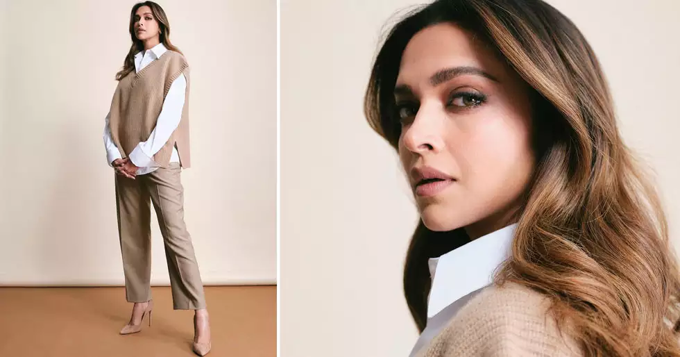 FOTOS: El look color café de Deepika Padukone es perfecto para un brunch elegante