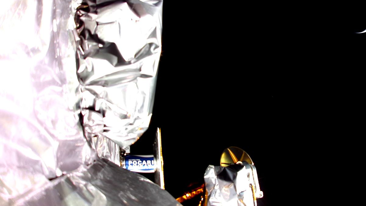El condenado módulo de aterrizaje lunar Peregrine se toma otra selfie espacial