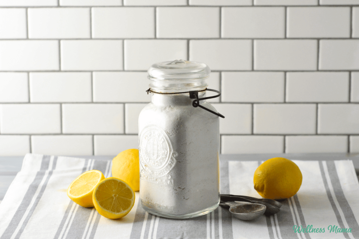 Receta casera de detergente para lavavajillas