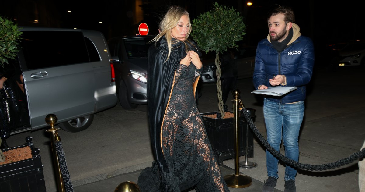 Dentro de las celebraciones del 50 cumpleaños de Kate Moss: cena en París y más