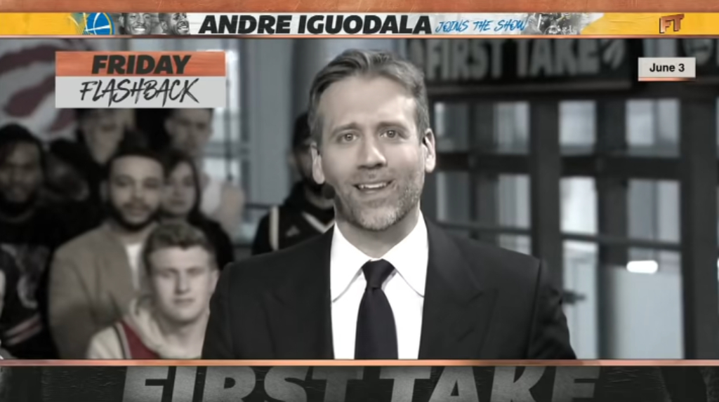 Andre Iguodala Jr imitó el legendario momento de Max Kellerman ‘Quiero Iguodala’