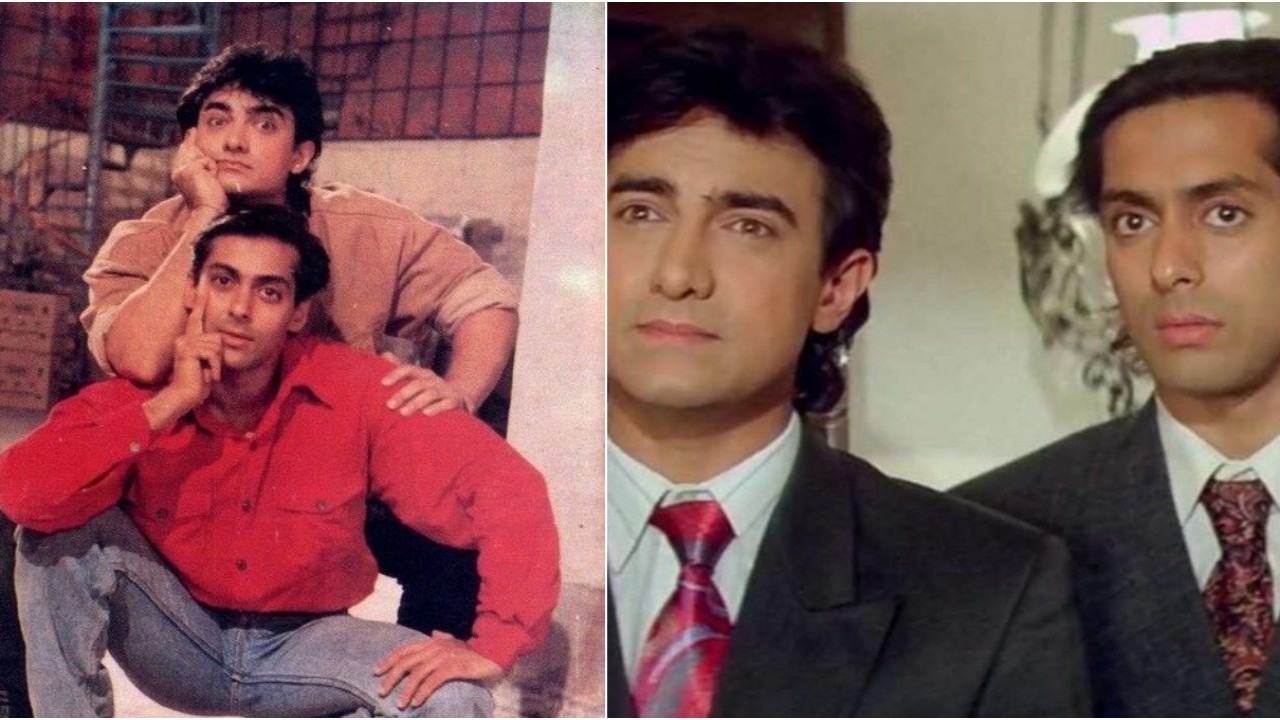 ¿Sabías que Salman Khan y Aamir Khan se enfrentaron durante el rodaje de Andaz Apna Apna por ESTE motivo?