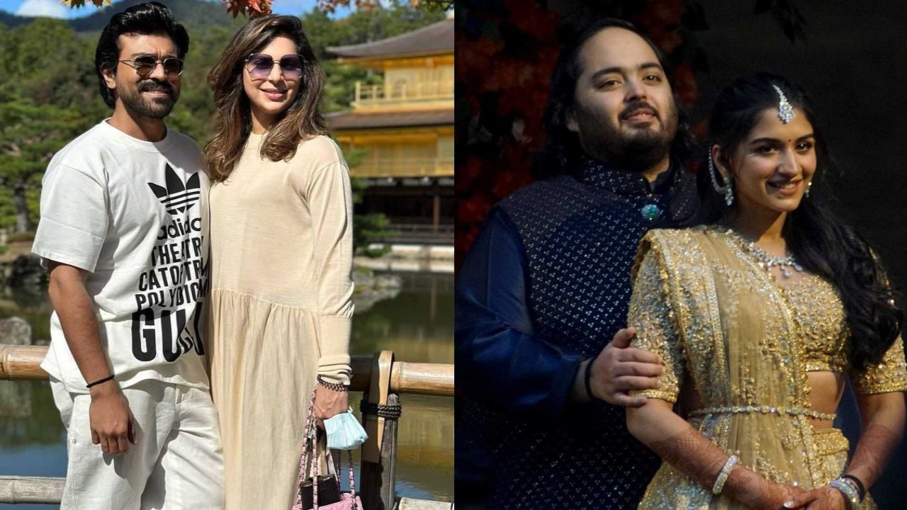 Exclusivo: Ram Charan y Upasana Konidela se unirán mañana a las festividades previas a la boda de Anant Ambani