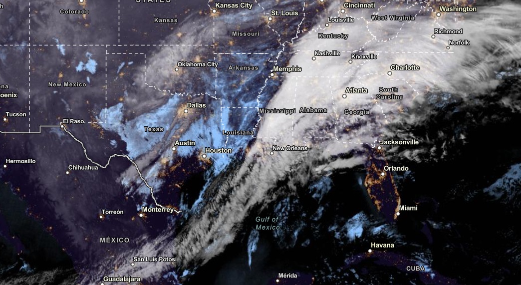 Pronóstico del tiempo en el noreste: área de baja presión que se mueve rápidamente traerá nieve acumulada