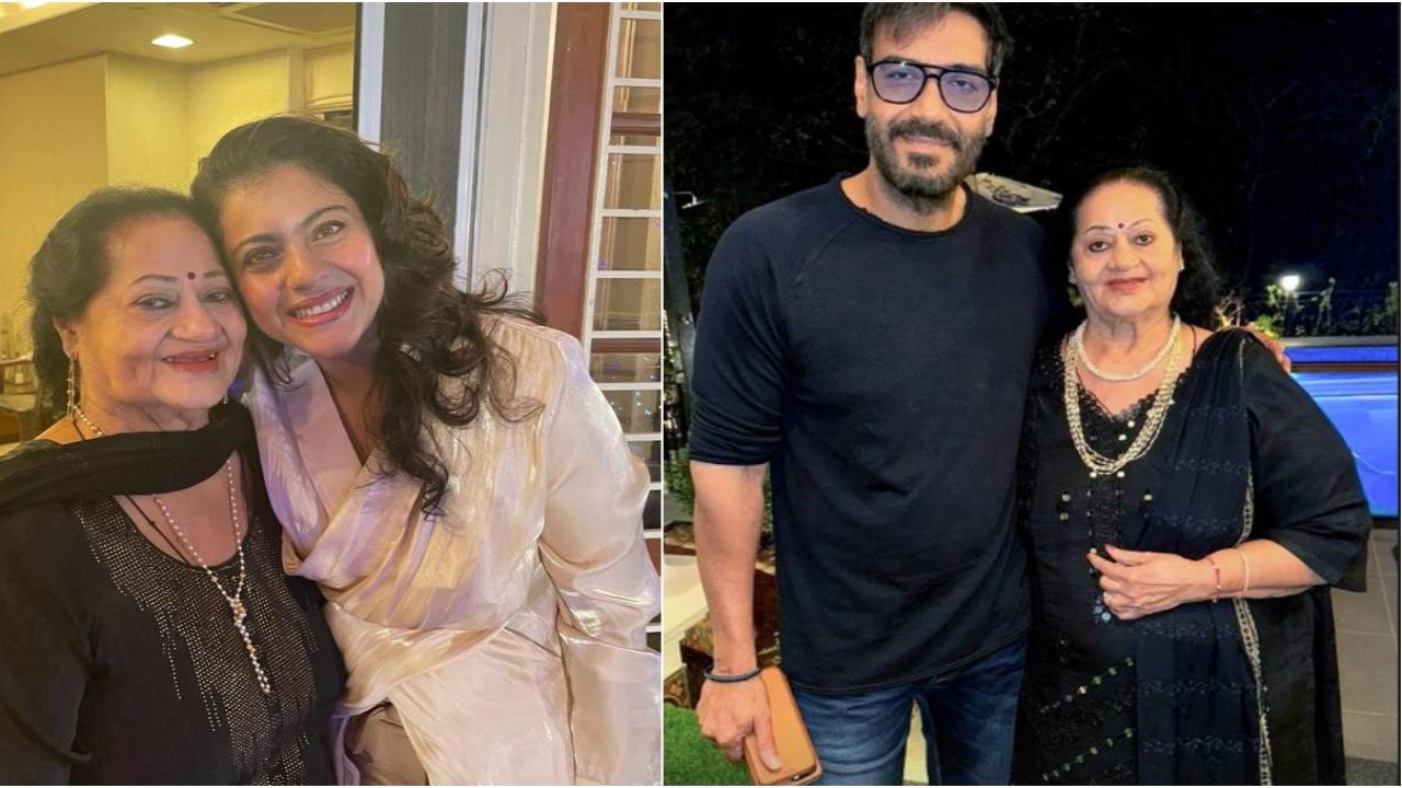 FOTO: Kajol tiene un peculiar deseo de cumpleaños para su suegra;  Ajay Devgn dice que su “amor es irremplazable”