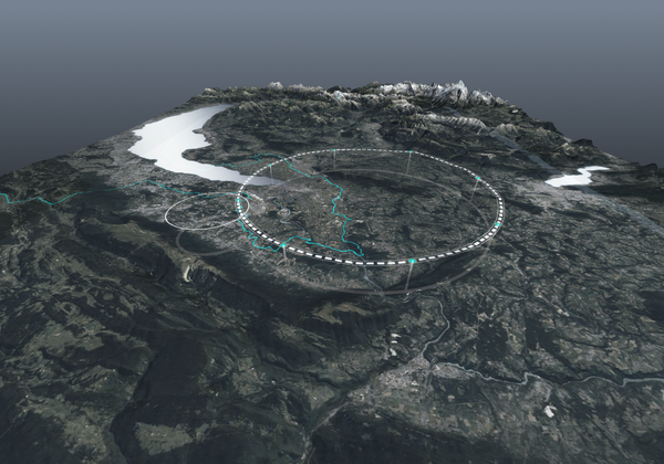 El sucesor del Gran Colisionador de Hadrones, valorado en 17.000 millones de dólares, avanza